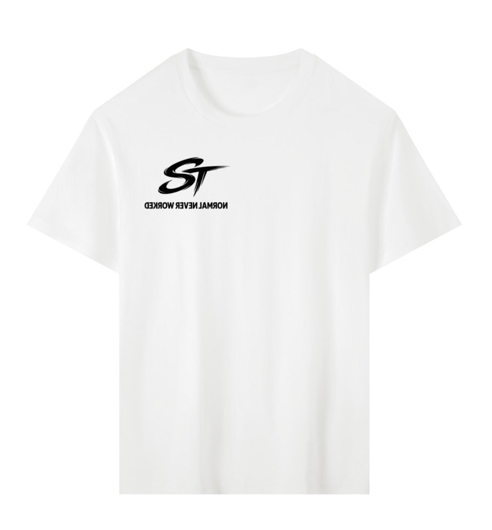 Splash Theory Normal tee, white, front