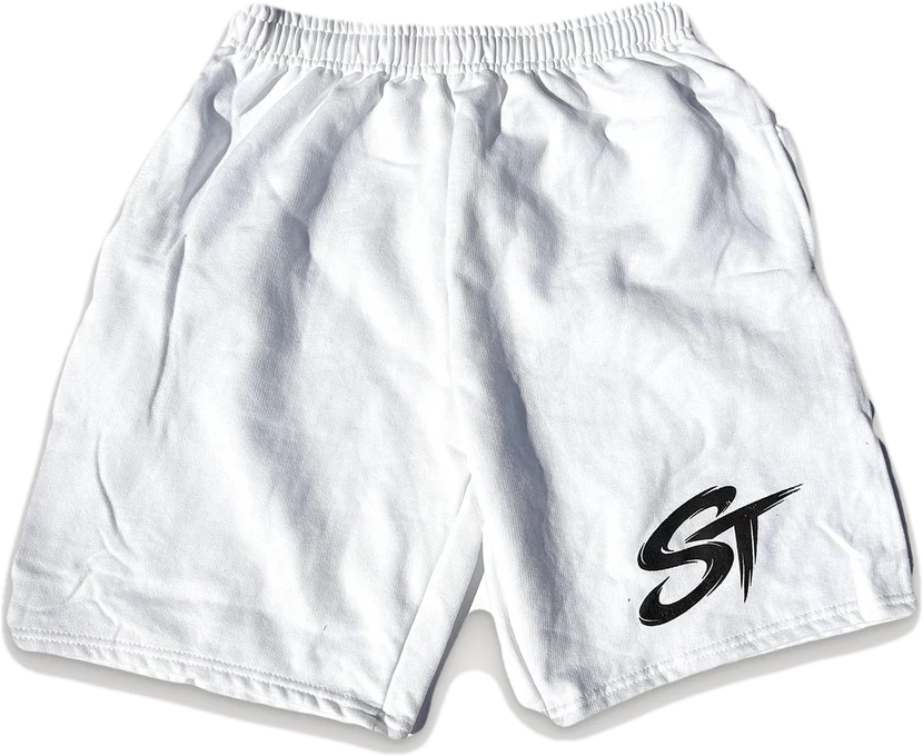 Theory 001 Shorts, White, front