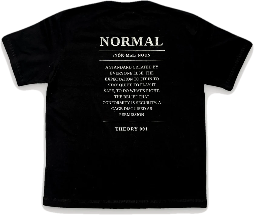 Theory 001 Tee, Black, back