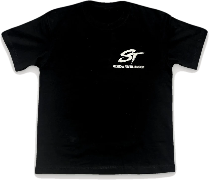 Theory 001 Tee, Black, front